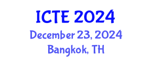 International Conference on Textile Engineering (ICTE) December 23, 2024 - Bangkok, Thailand
