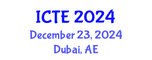 International Conference on Textile Engineering (ICTE) December 23, 2024 - Dubai, United Arab Emirates