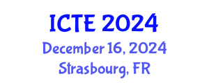 International Conference on Textile Engineering (ICTE) December 16, 2024 - Strasbourg, France