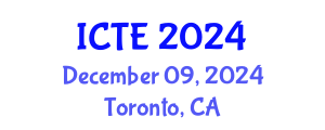International Conference on Textile Engineering (ICTE) December 09, 2024 - Toronto, Canada