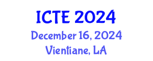 International Conference on Textile Engineering (ICTE) December 16, 2024 - Vientiane, Laos