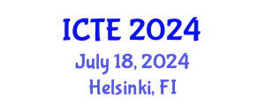 International Conference on Textile Engineering (ICTE) July 18, 2024 - Helsinki, Finland