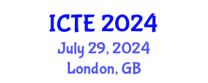 International Conference on Textile Engineering (ICTE) July 29, 2024 - London, United Kingdom