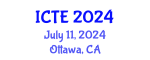 International Conference on Textile Engineering (ICTE) July 11, 2024 - Ottawa, Canada