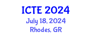 International Conference on Textile Engineering (ICTE) July 18, 2024 - Rhodes, Greece