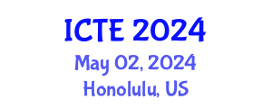 International Conference on Textile Engineering (ICTE) May 02, 2024 - Honolulu, United States