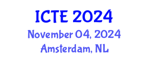 International Conference on Textile Engineering (ICTE) November 04, 2024 - Amsterdam, Netherlands