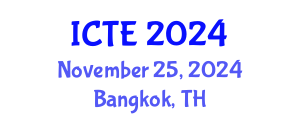International Conference on Textile Engineering (ICTE) November 25, 2024 - Bangkok, Thailand