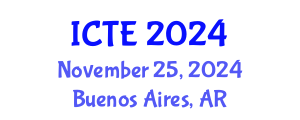 International Conference on Textile Engineering (ICTE) November 25, 2024 - Buenos Aires, Argentina