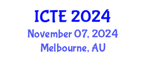 International Conference on Textile Engineering (ICTE) November 07, 2024 - Melbourne, Australia