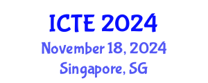 International Conference on Textile Engineering (ICTE) November 18, 2024 - Singapore, Singapore