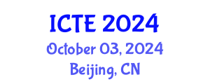 International Conference on Textile Engineering (ICTE) October 03, 2024 - Beijing, China