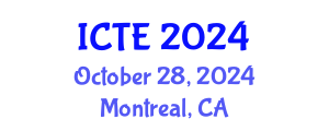 International Conference on Textile Engineering (ICTE) October 28, 2024 - Montreal, Canada
