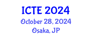 International Conference on Textile Engineering (ICTE) October 28, 2024 - Osaka, Japan