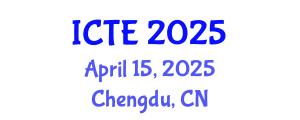 International Conference on Textile Engineering (ICTE) April 15, 2025 - Chengdu, China