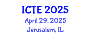 International Conference on Textile Engineering (ICTE) April 29, 2025 - Jerusalem, Israel