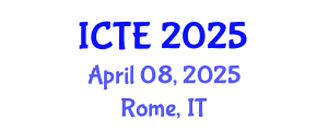 International Conference on Textile Engineering (ICTE) April 08, 2025 - Rome, Italy