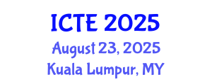 International Conference on Textile Engineering (ICTE) August 23, 2025 - Kuala Lumpur, Malaysia