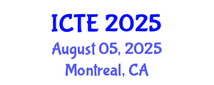 International Conference on Textile Engineering (ICTE) August 05, 2025 - Montreal, Canada