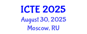 International Conference on Textile Engineering (ICTE) August 30, 2025 - Moscow, Russia