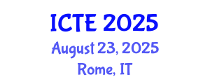 International Conference on Textile Engineering (ICTE) August 23, 2025 - Rome, Italy