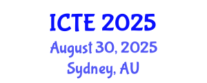 International Conference on Textile Engineering (ICTE) August 30, 2025 - Sydney, Australia