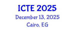 International Conference on Textile Engineering (ICTE) December 13, 2025 - Cairo, Egypt