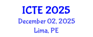 International Conference on Textile Engineering (ICTE) December 02, 2025 - Lima, Peru