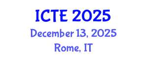 International Conference on Textile Engineering (ICTE) December 13, 2025 - Rome, Italy
