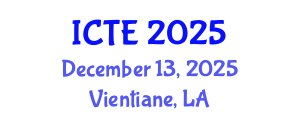 International Conference on Textile Engineering (ICTE) December 13, 2025 - Vientiane, Laos