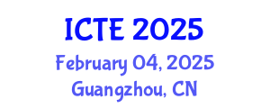 International Conference on Textile Engineering (ICTE) February 04, 2025 - Guangzhou, China