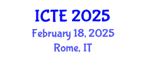 International Conference on Textile Engineering (ICTE) February 18, 2025 - Rome, Italy