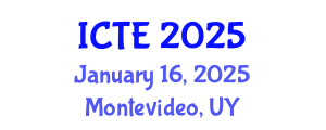 International Conference on Textile Engineering (ICTE) January 16, 2025 - Montevideo, Uruguay