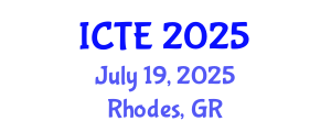 International Conference on Textile Engineering (ICTE) July 19, 2025 - Rhodes, Greece