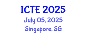 International Conference on Textile Engineering (ICTE) July 05, 2025 - Singapore, Singapore