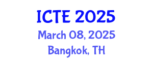 International Conference on Textile Engineering (ICTE) March 08, 2025 - Bangkok, Thailand