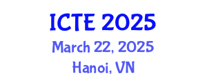 International Conference on Textile Engineering (ICTE) March 22, 2025 - Hanoi, Vietnam