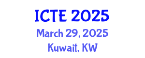 International Conference on Textile Engineering (ICTE) March 29, 2025 - Kuwait, Kuwait