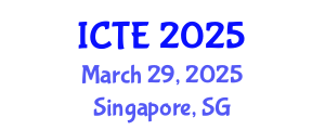 International Conference on Textile Engineering (ICTE) March 29, 2025 - Singapore, Singapore
