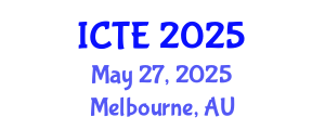 International Conference on Textile Engineering (ICTE) May 27, 2025 - Melbourne, Australia