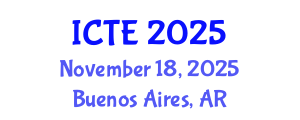 International Conference on Textile Engineering (ICTE) November 18, 2025 - Buenos Aires, Argentina