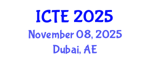 International Conference on Textile Engineering (ICTE) November 08, 2025 - Dubai, United Arab Emirates