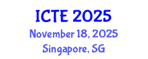 International Conference on Textile Engineering (ICTE) November 18, 2025 - Singapore, Singapore