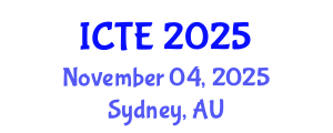 International Conference on Textile Engineering (ICTE) November 04, 2025 - Sydney, Australia