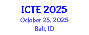 International Conference on Textile Engineering (ICTE) October 25, 2025 - Bali, Indonesia