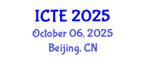 International Conference on Textile Engineering (ICTE) October 06, 2025 - Beijing, China