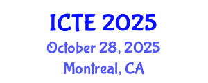 International Conference on Textile Engineering (ICTE) October 28, 2025 - Montreal, Canada