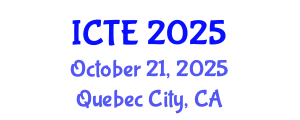 International Conference on Textile Engineering (ICTE) October 21, 2025 - Quebec City, Canada
