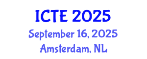 International Conference on Textile Engineering (ICTE) September 16, 2025 - Amsterdam, Netherlands