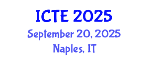 International Conference on Textile Engineering (ICTE) September 20, 2025 - Naples, Italy